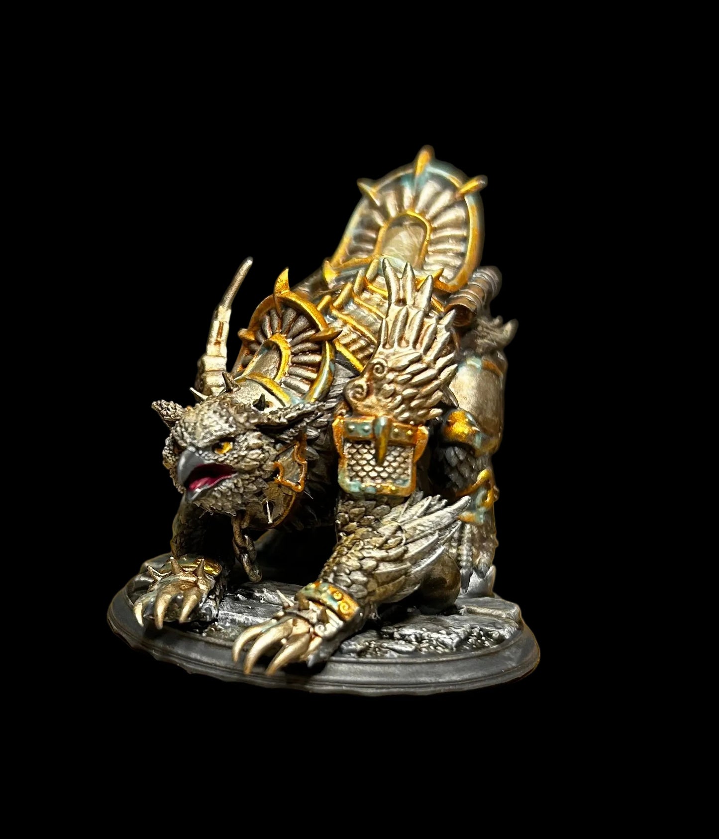 Pre-Painted Owlbear Warrior