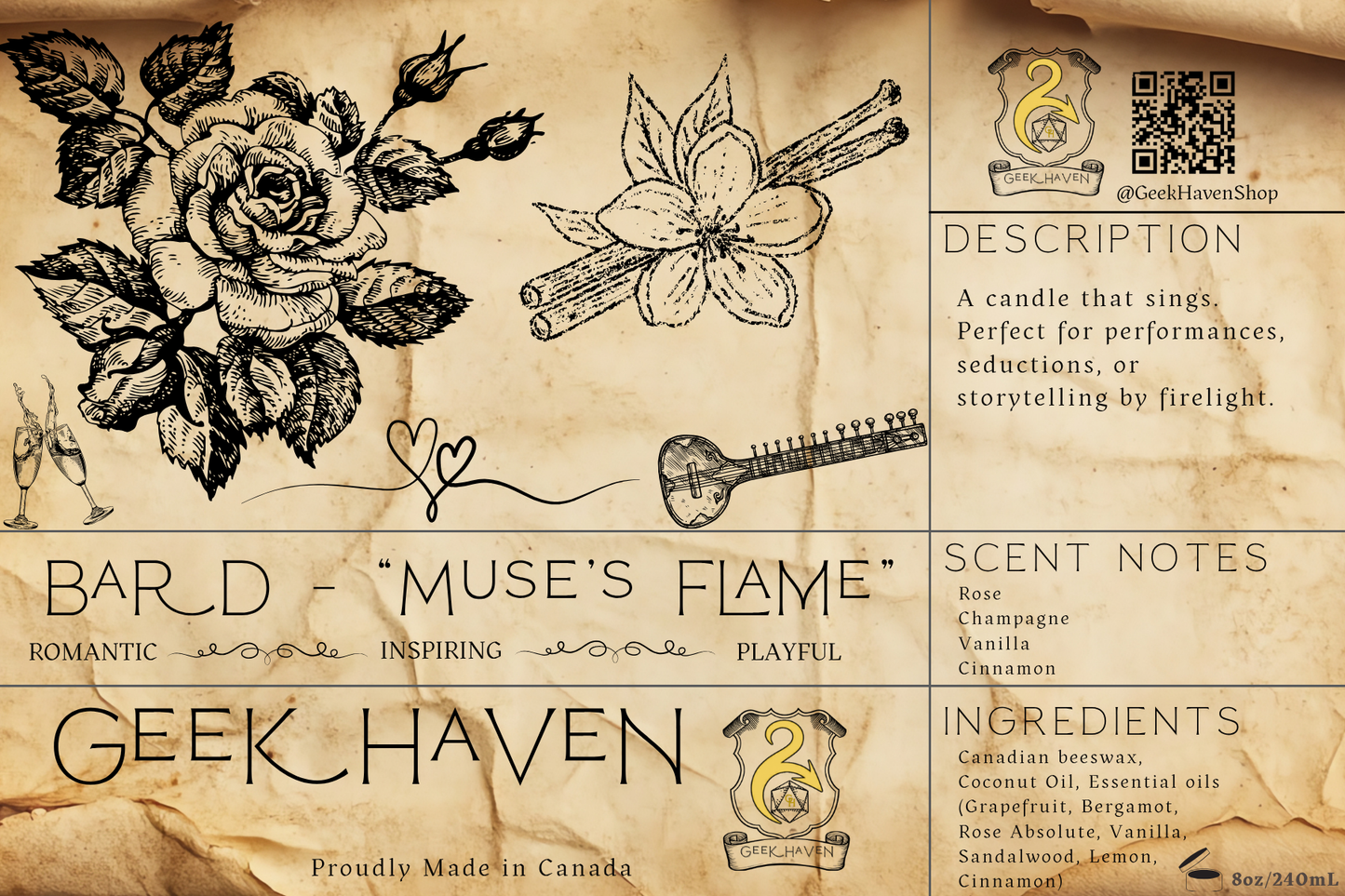 Character Class Candles