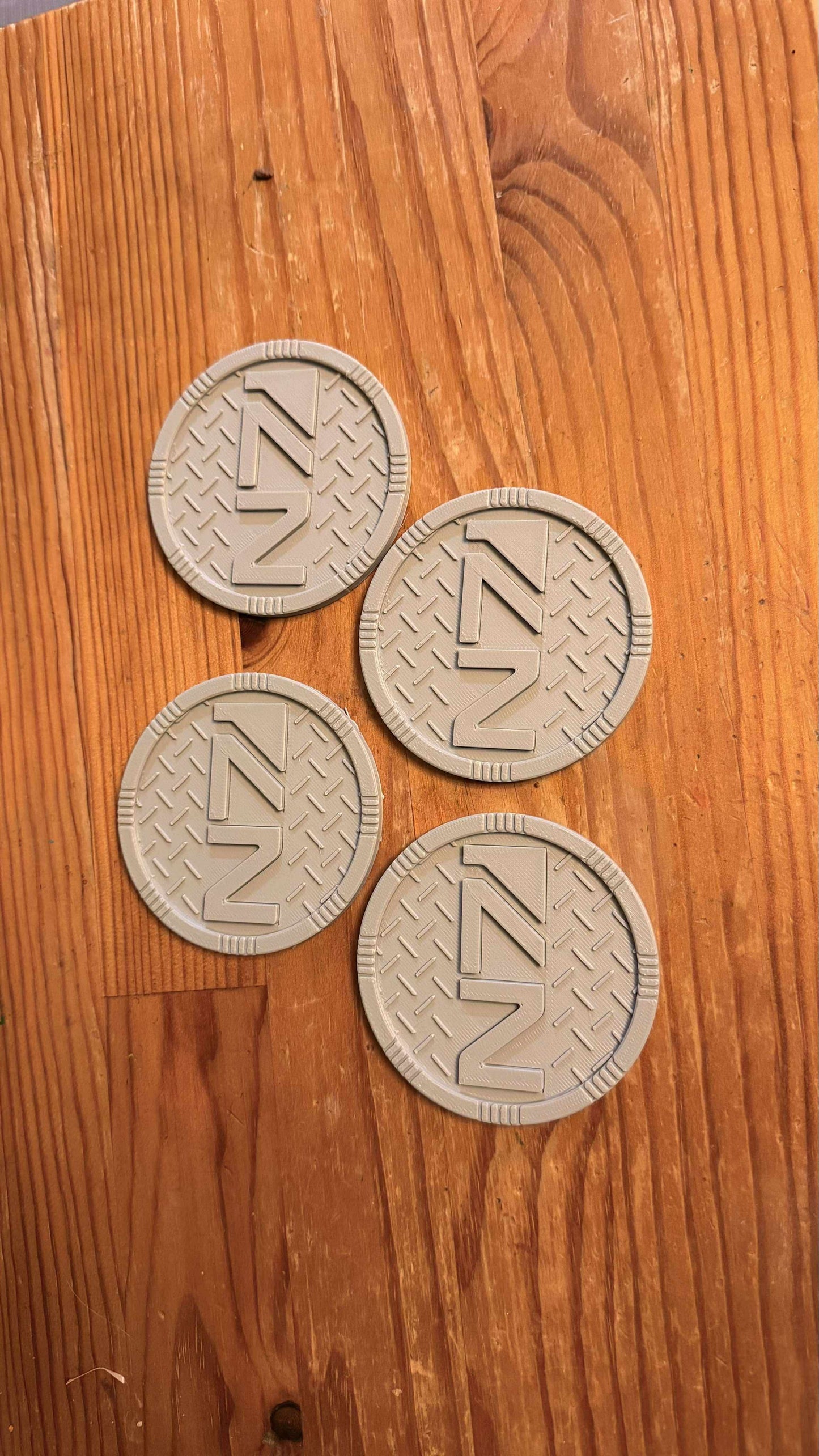 Mass Effect N7 Coasters