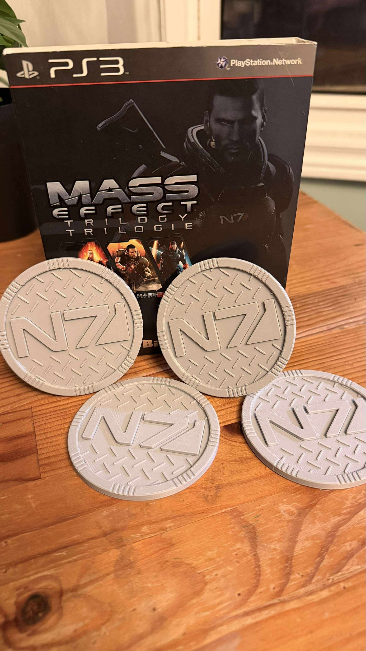 Mass Effect N7 Coasters