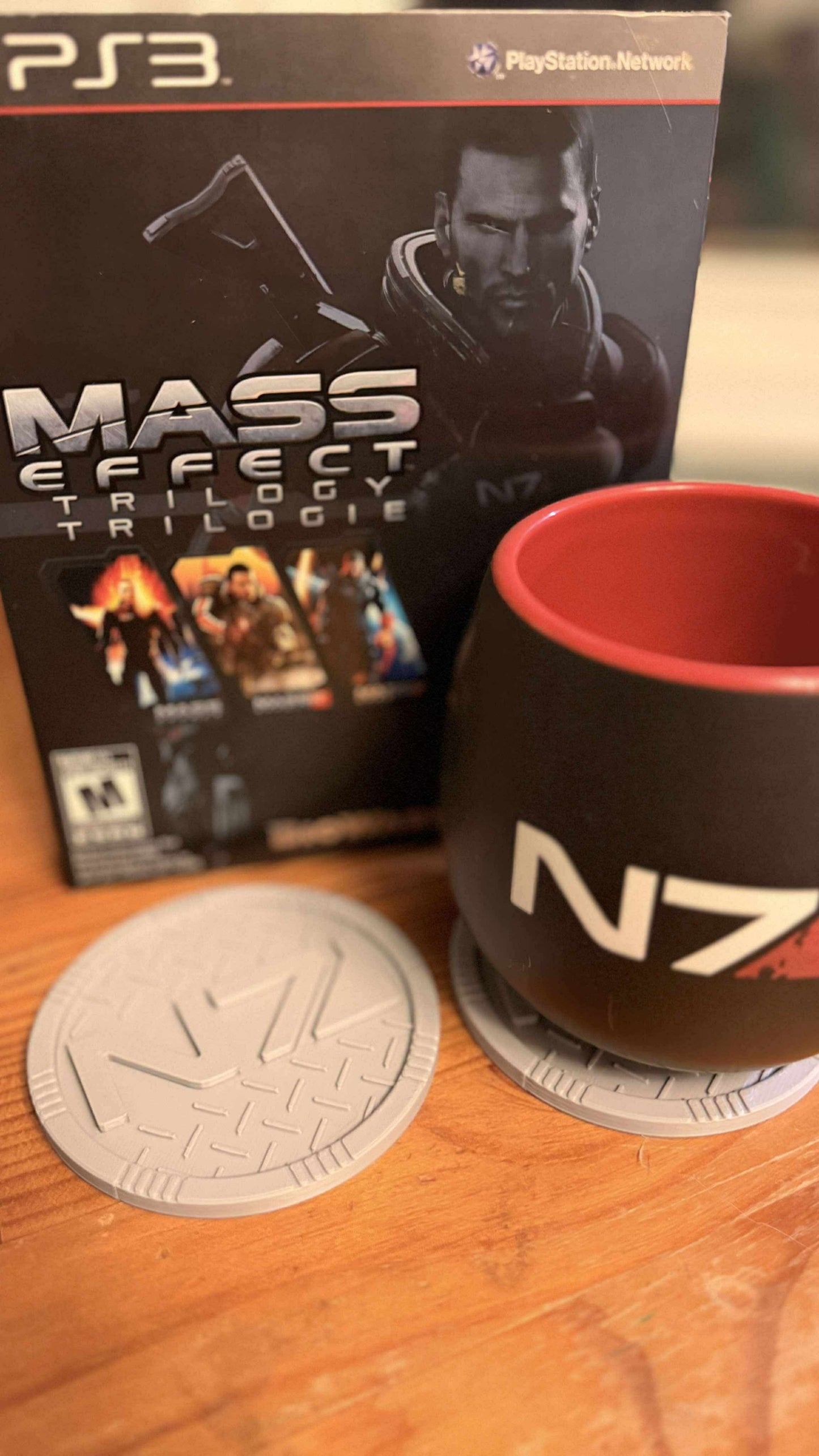 Mass Effect N7 Coasters