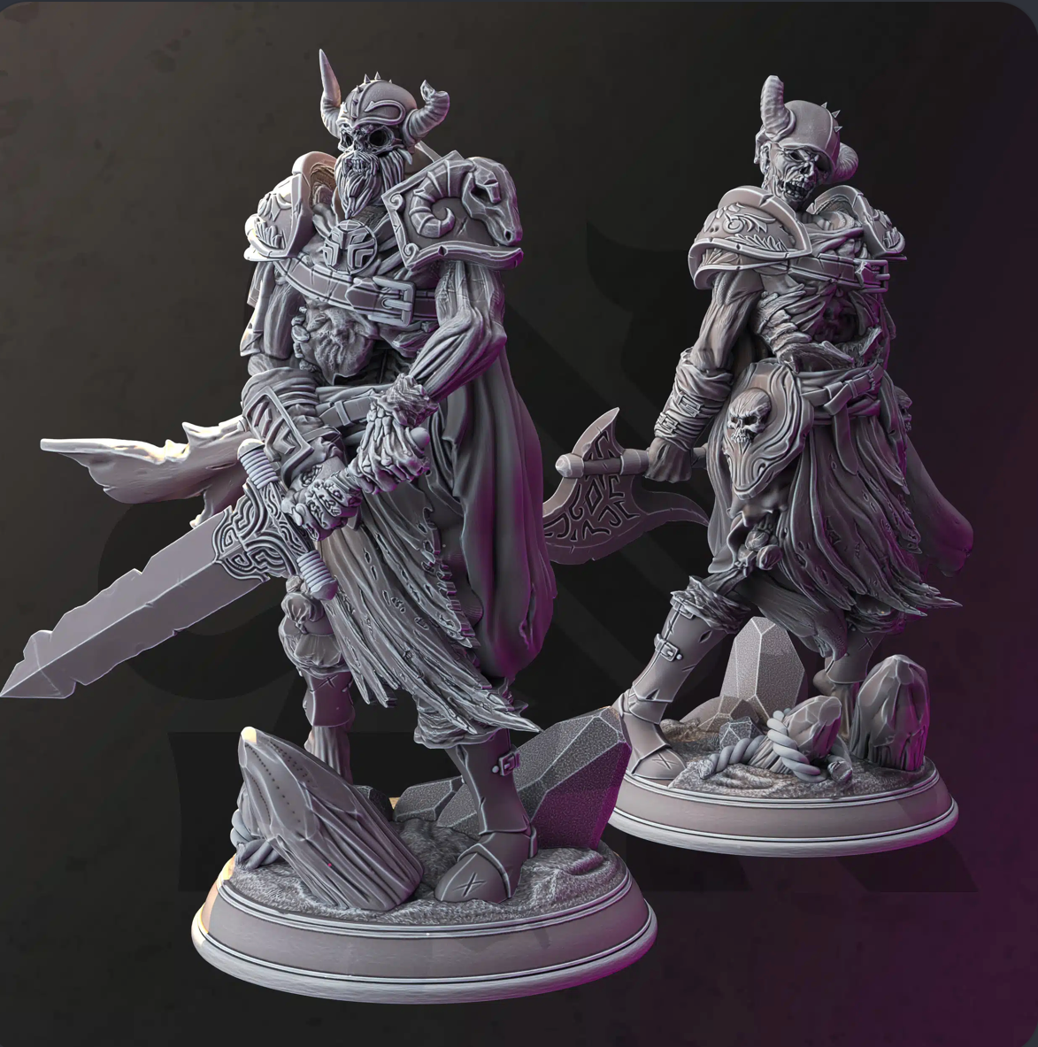 Monster - Undead/Skeleton x2