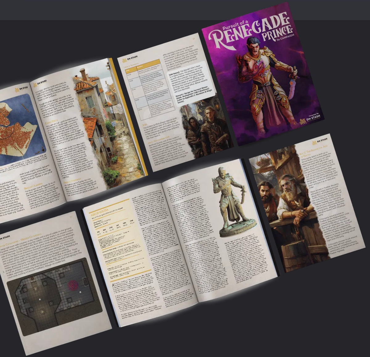 Pursuit of a Renegade Prince- Campaign Adventure Pack