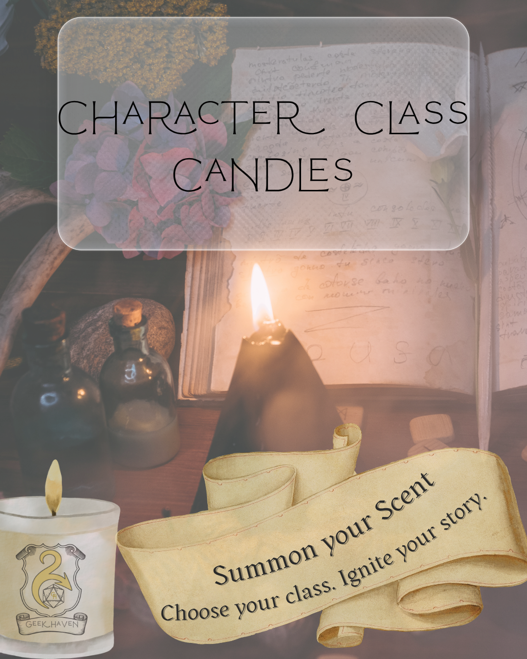 Character Class Candles