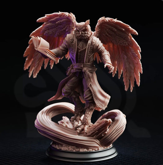 Beastfolk/Owl-Sorcerer/Wizard