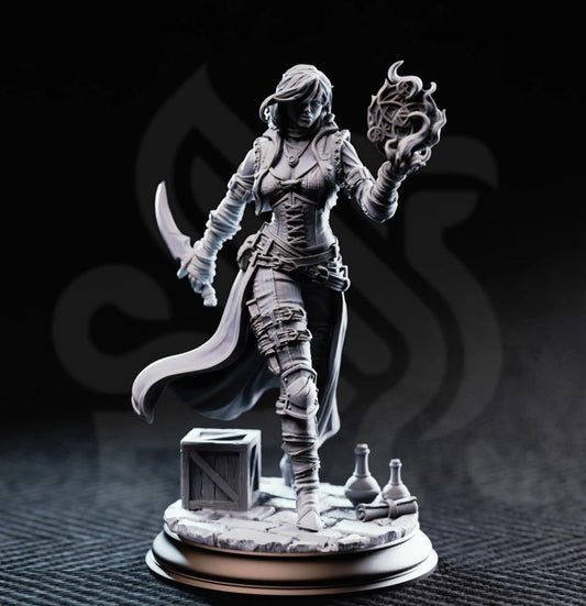 Human- Rogue/Warlock/Spellblade
